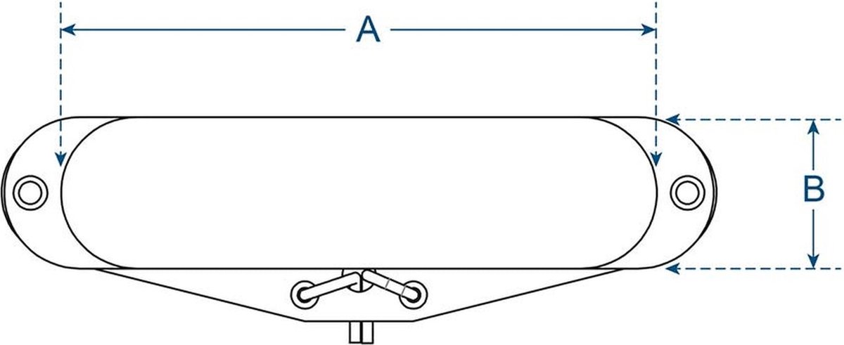 Boston VTE-52-NNI Alnico 5 Enkele Spoel Pickup