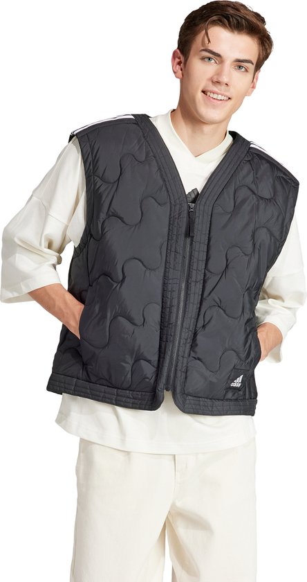 adidas Sportswear Veste isolante légère Nuganic - Hommes - Noir - 2XL