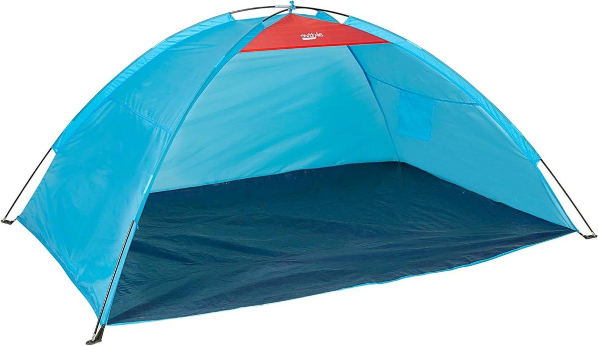 Strandtent Windscherm 200-x-130-x-92-cm-glasvezel