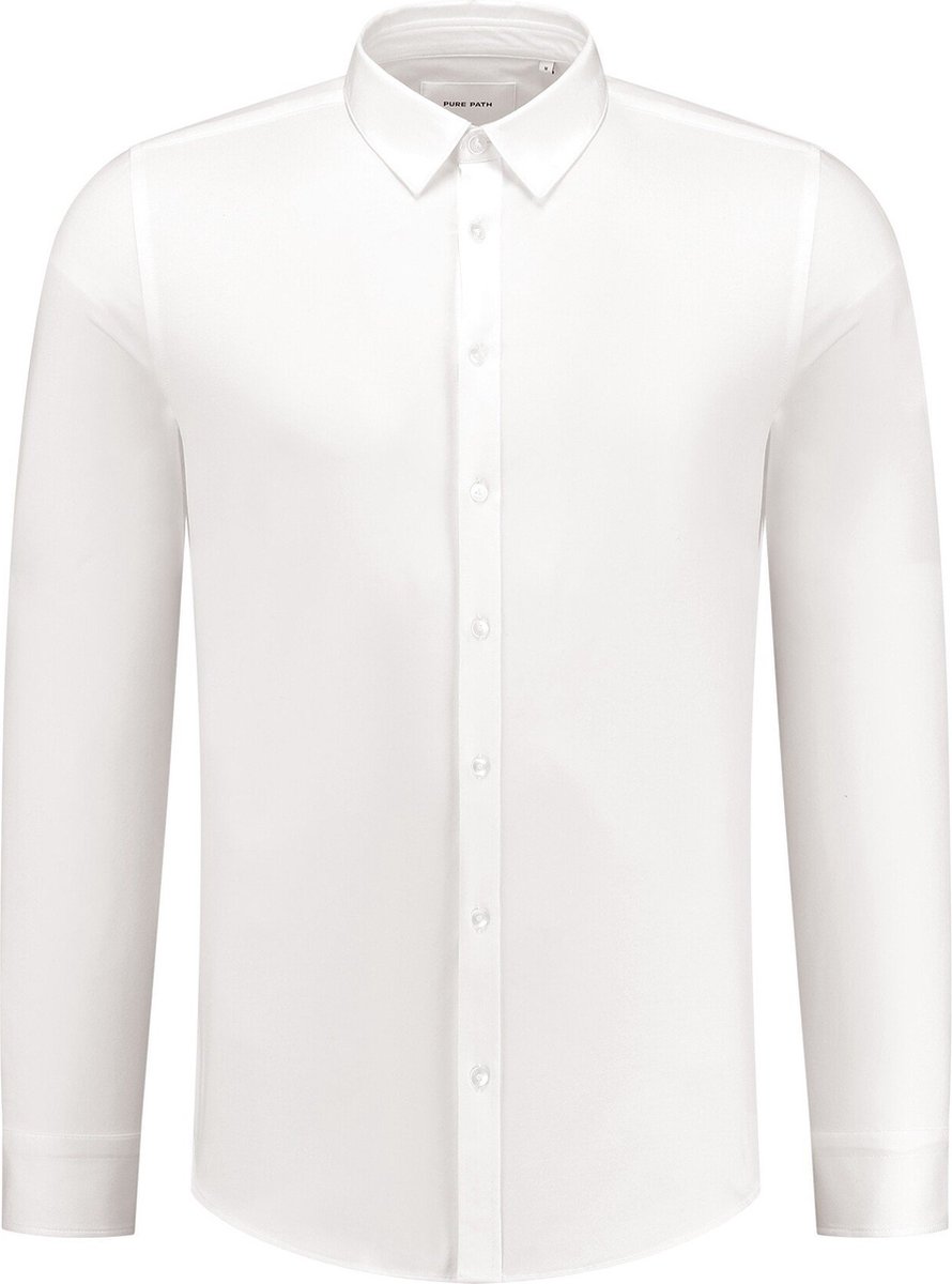 Essential Jersey Shirt White (10212 - 01)