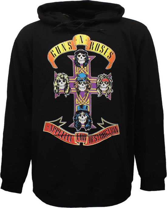 Guns N' Roses Appetite For Destruction Pull à capuche - Merchandise officielle - XL