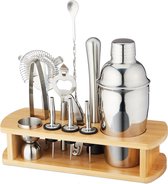 Lot De 12 Pics à Cocktail En Métal + Support, Cure-dents à