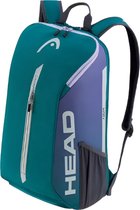 CarryQuest® - Tennistas - Tour Serie 1-2 Rugzak - Tennisschoen & Racket Vak - Tennis Racket Tas - Toernooi Sportrugzak - 25L - Groen - Squash-Tennis-Badminton-Pickleball-Padel