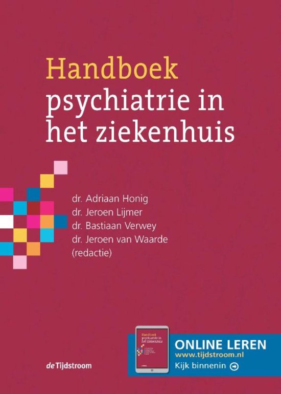 Handboek psychiatrie in het ziekenhuis - cover