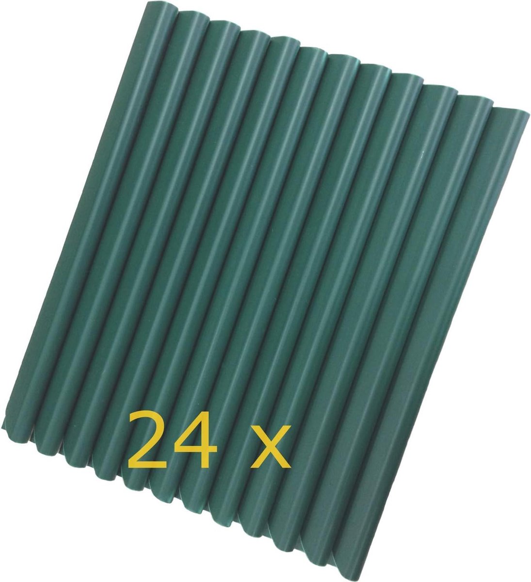 Premium inkijkbescherming klemstrips voor bevestiging groen (24 stuks) balkon- en omheining pvc-kunststof antraciet weerbestendige accessoires voor tuinhek en balkon