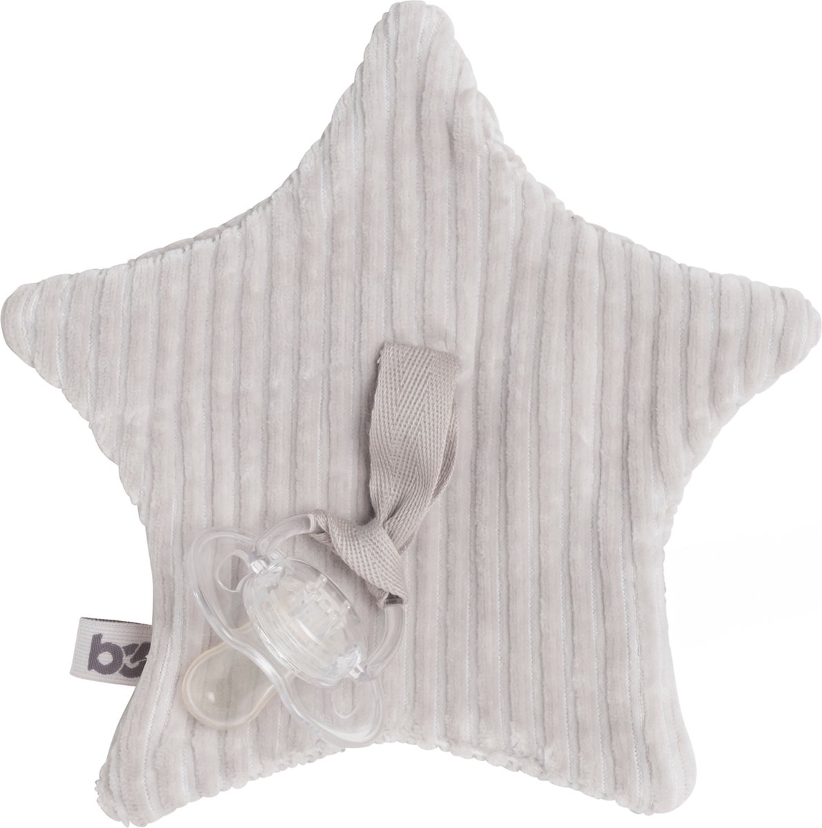 Goedkoopste Baby's Only Speendoekje - Speenknuffel ster Sense - Kiezelgrijs
