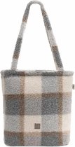 Bol.com Jollein - Baby Luiertas Shopper - Check Boucle aanbieding