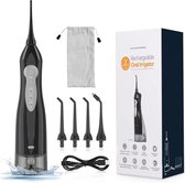 Bol.com Draagbare Monddouche Met Reistas - Tandarts - Water Mond Flossen - USB Oplaadbaar - 5 Waterstralen - 200Ml Water Tank - ... aanbieding