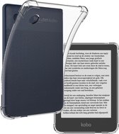 Hoes Geschikt voor Kobo Clara BW Hoesje Siliconen Case Hoes Back Cover - Transparant