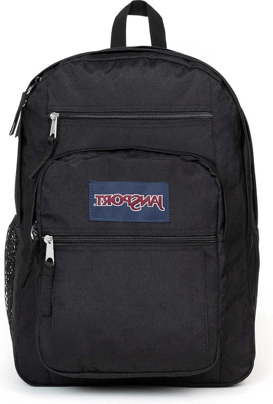 JanSport CORTLANDT Grote rugzak, 15 inch laptopvak, Black (Zwart