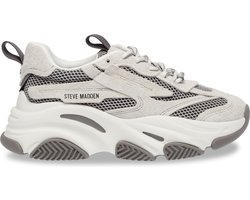 Steve Madden Possession Sneakers - Dames - Grijs - Maat 40