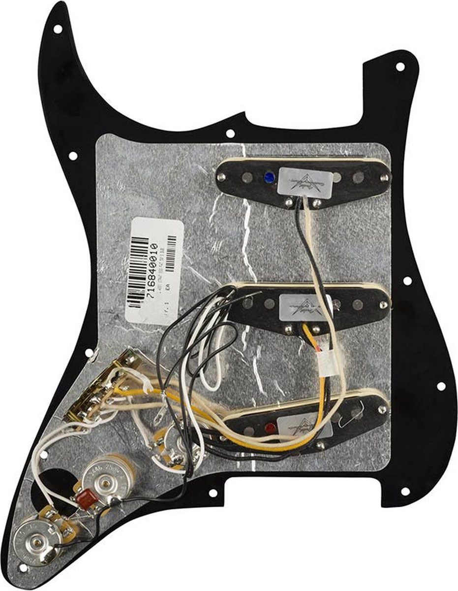 Fender 992340506 Custom Shop Fat 50's SSS, 11 screw holes, black