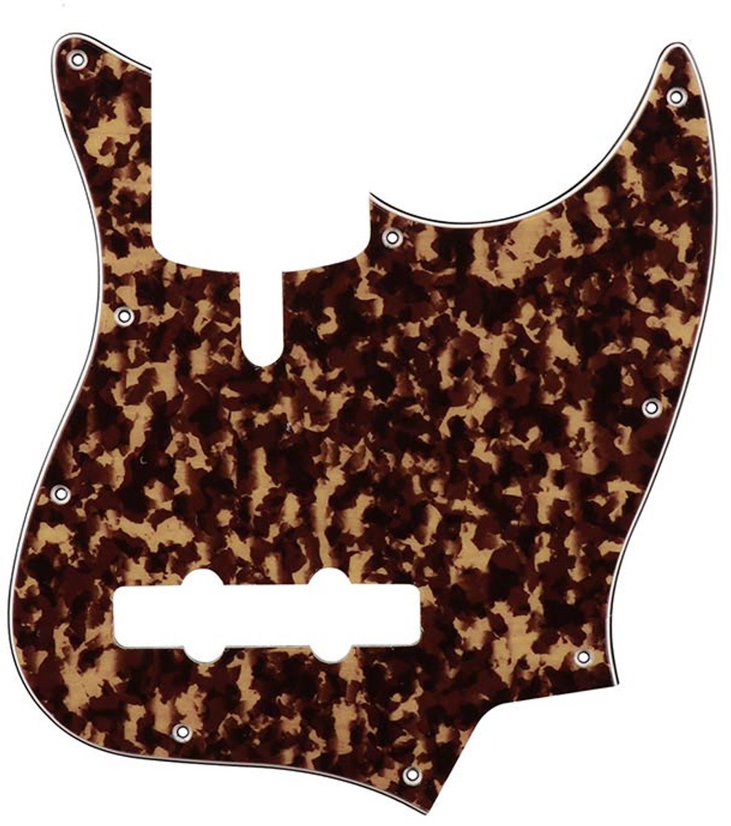 Boston M5V-310-RY pickguard, Sire Marcus Miller V-series 5-string, 3 ply, tiger yellow