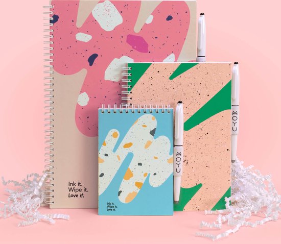 MOYU - Carnet Flashy Moss - Carnet Effaçable A5 Premium