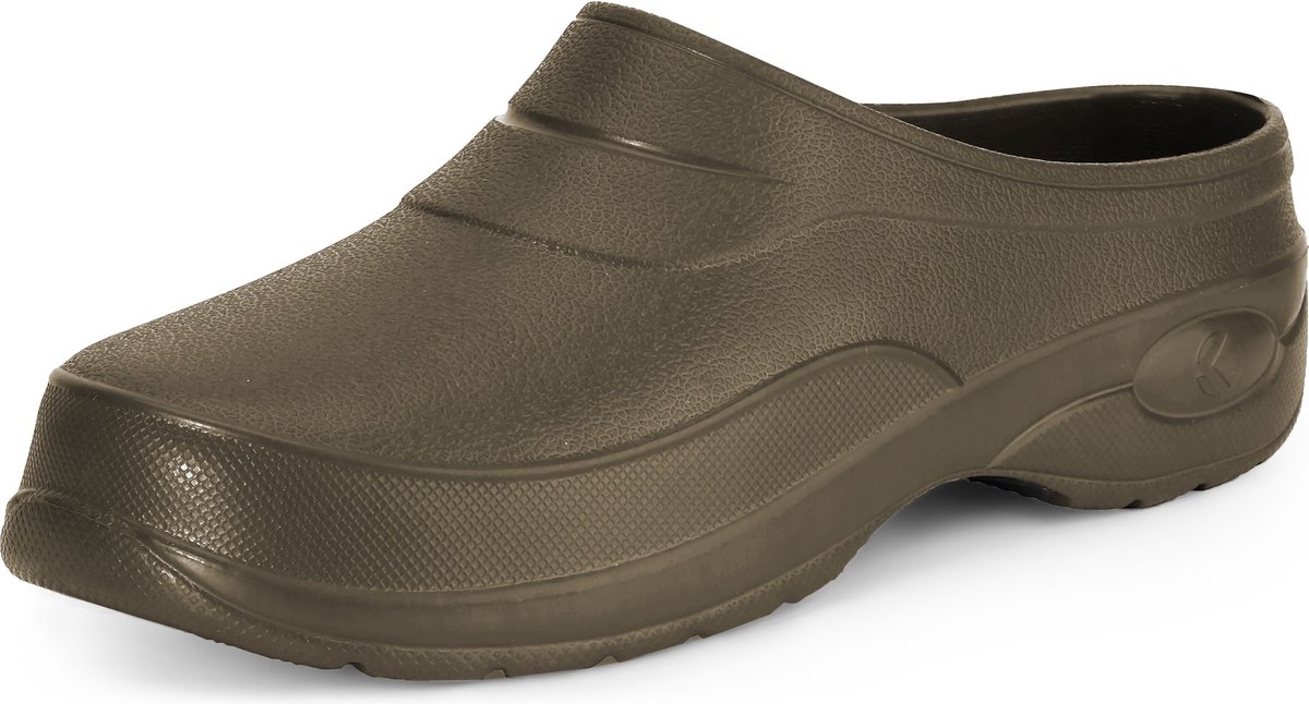 Ladeheid Unisex Clogs Tuinklompen - Tuinschoenen - Lichte - Dames - Heren - Bruin – 41 – LA-KL-037
