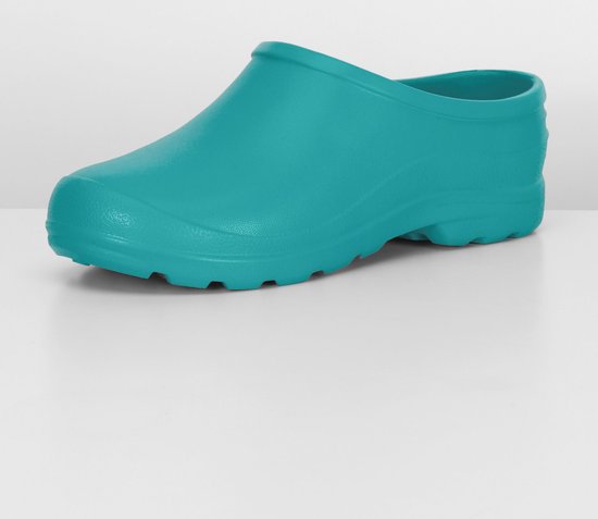 Ladeheid Unisex Clogs Tuinklompen - Tuinschoenen - Lichte - Dames - Heren - Turkoois 6706 - 36 - LA-DW-Xclap