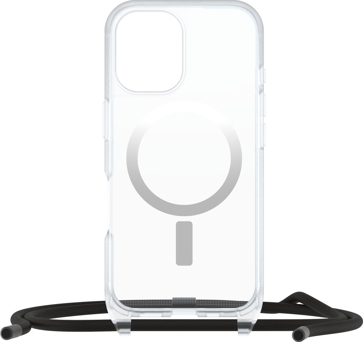OtterBox React Necklace Series voor MagSafe voor iPhone 16, Clear