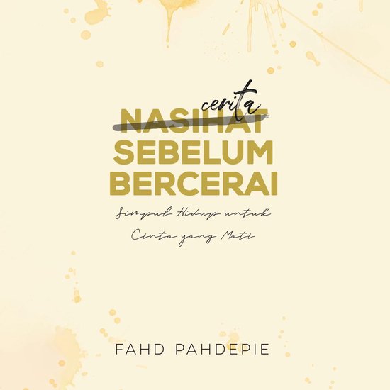 Cerita Sebelum Bercerai - cover