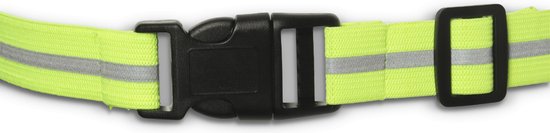 BOWINQ Boston 500 Neon - Feux de course - Lampe de poitrine - Gilet réfléchissant - Rechargeable et étanche - Haute qualité - Garantie 1 an