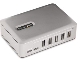 StarTech.com 10G5A2CS-USB-C-HUB interface hub USB 3.2 Gen 2 (3.1 Gen 2) Type-C 10000 Mbit/s Zilver