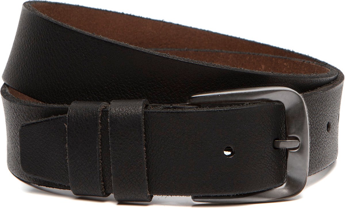 Chesterfield Riem Copper Vintage Buffalo Zwart | Maat 105