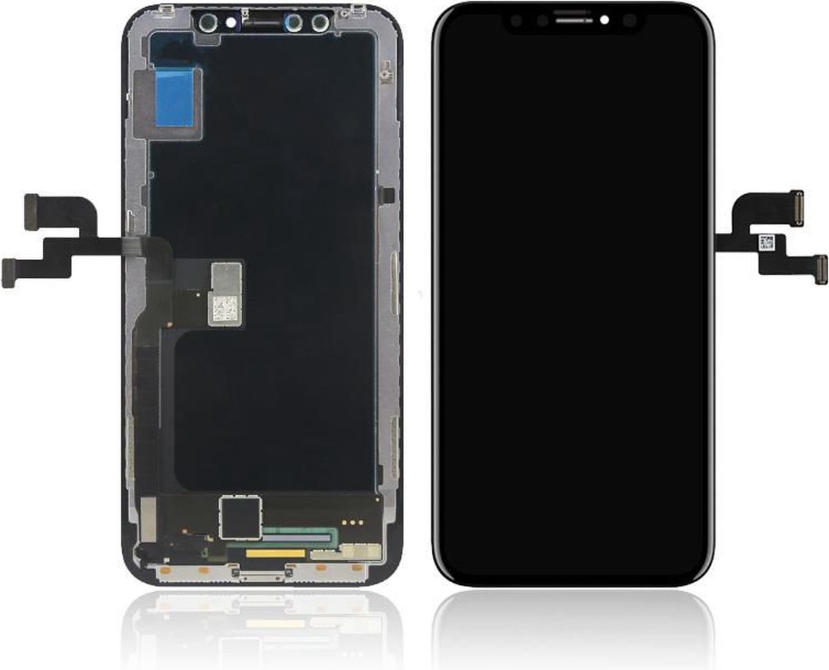 CoreParts MOBX-IPCX-LCD-B mobiele telefoon onderdeel Beeldscherm Zwart