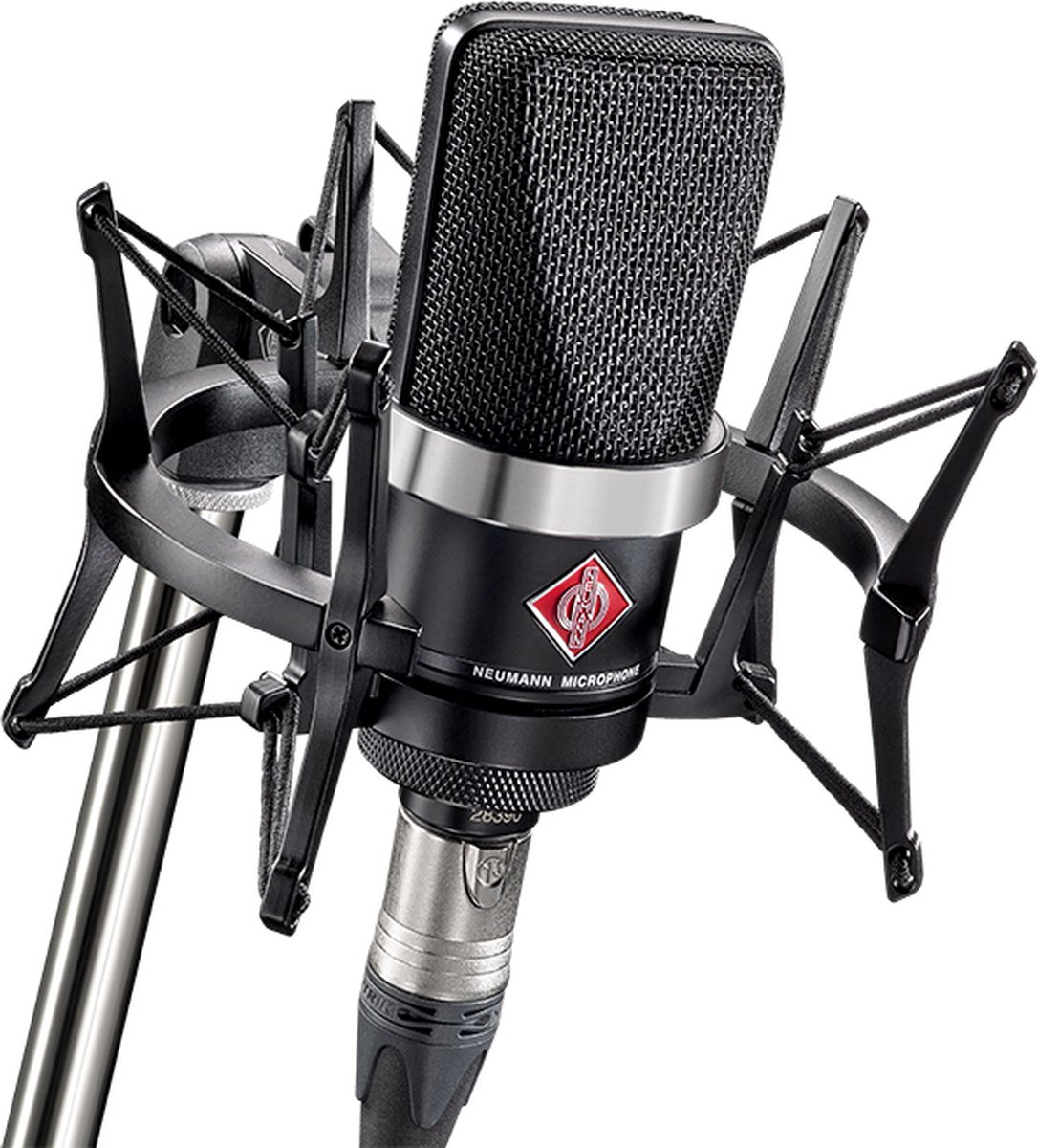 Neumann TLM 102 mt studio set - zwart - Studiomicrofoon (groot membraam), incl. EA 4 bk shockmount, zwart