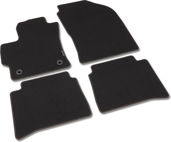 Tapis de voiture de voiture Toyota Corolla - Année de construction : 03/2019 - 2022 - 4 pièces - Comfort - Version : Berline