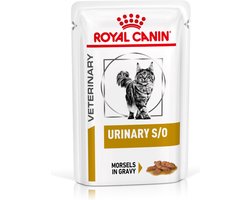 24x Royal Canin Kattenvoer Nat Urinary S/O in Saus 85 gr