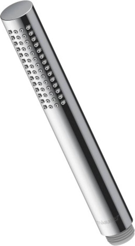 Duravit Universele douchekop, straalsoort regen, ronde handdouche ( 110 mm), waterbesparende minusFlow-functie, reinigingsvriendelijk, chroom