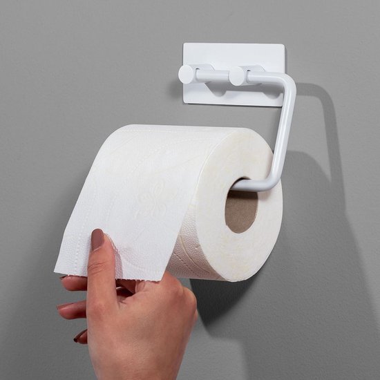 WEISSENSTEIN WC Reserve Rolhouder Toiletpapierhouder Roestvrij Staal Zonder Boren Muur Zelfklevend 661634821