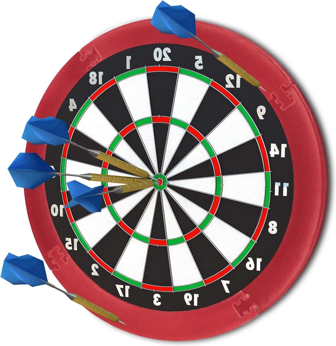 Beschermring dartbord R5 - 45 cm diameter - bordeaux - muurbescherming - backboard.