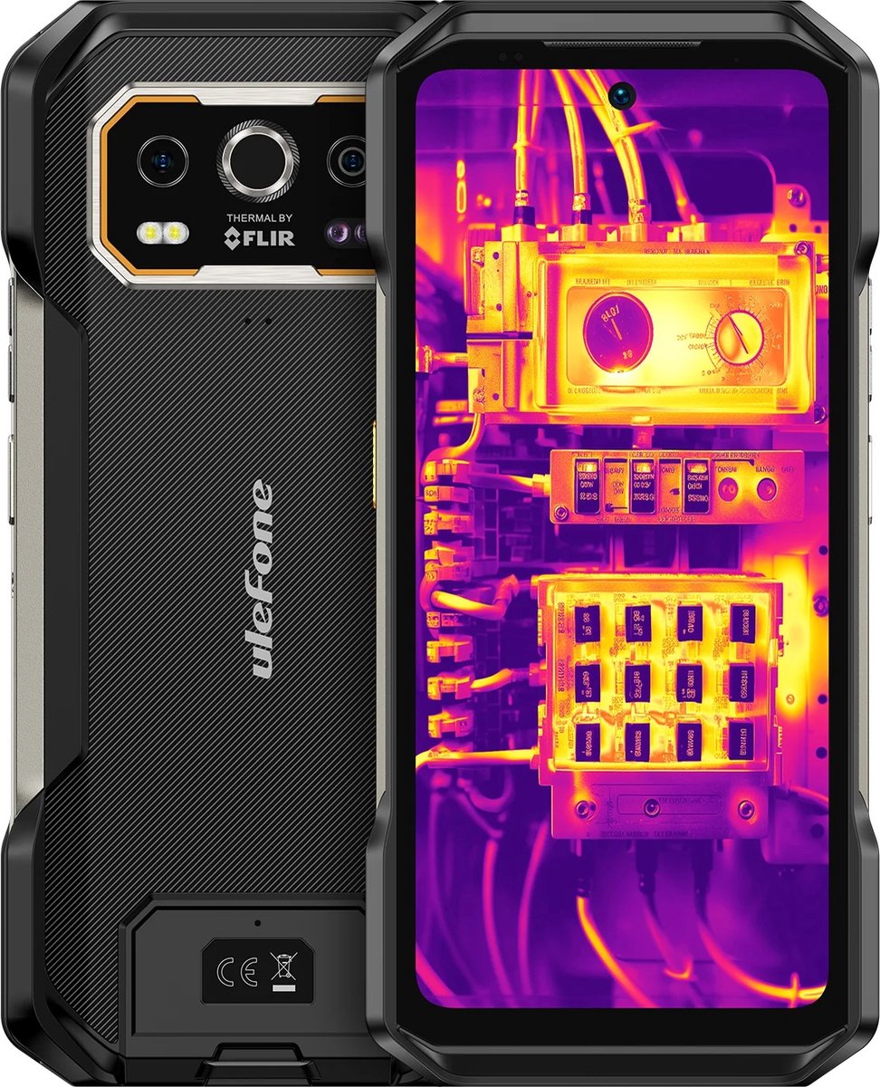 Ulefone Armor 27T Pro Robuuste Smartphone, 5g 12gb/256gb 6.8´´ Zwart