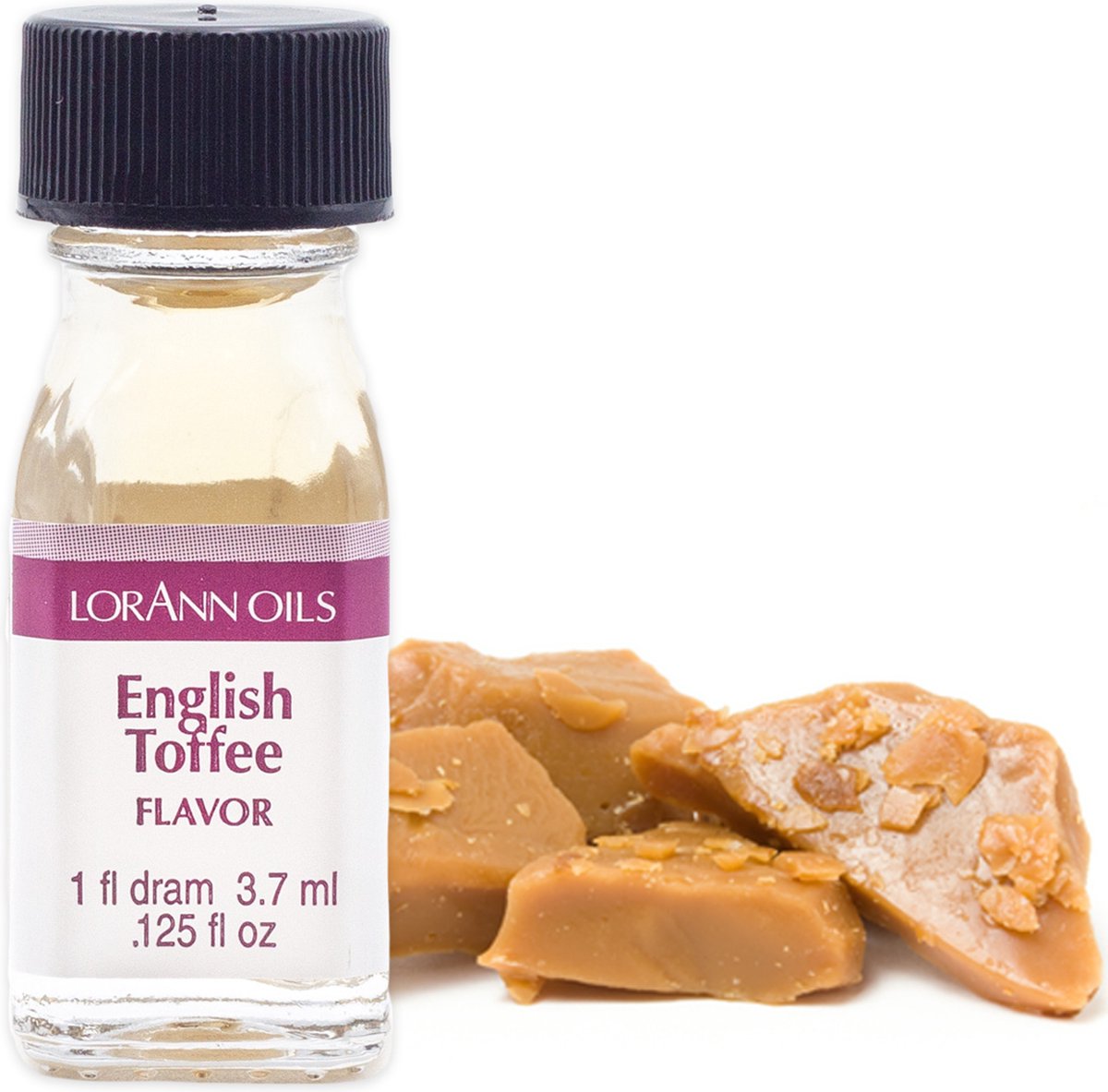 LorAnn Super Strength Flavor - English Toffee - 3.7 ml