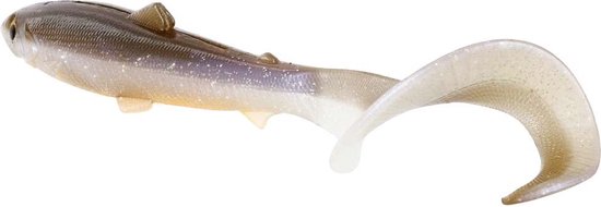 Westin Bullteez Curltail 8cm 3g - Curltail Softbait voor Baars, Snoekbaars en Snoek - Kleur : Sparkling Blue van Westin — afbeelding 3