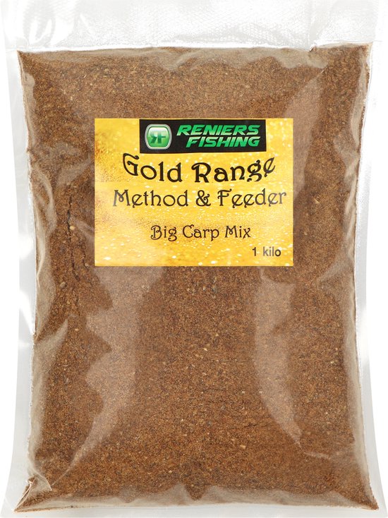 Reniers Fishing Gold Range Voeder Method & Feeder 1 Kilo - Smaak : F1 Green Special van Reniers Fishing — afbeelding 5