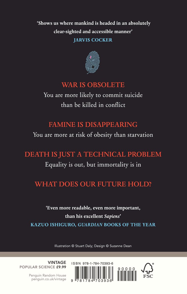 Homo Deus - back cover