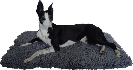 Adori Benchmat Sheepskin Grijs - Hondenbenchkussen - 75X46 cm