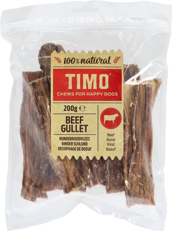 Timo Runderroodvlees - Hondensnacks - Rund 200 g