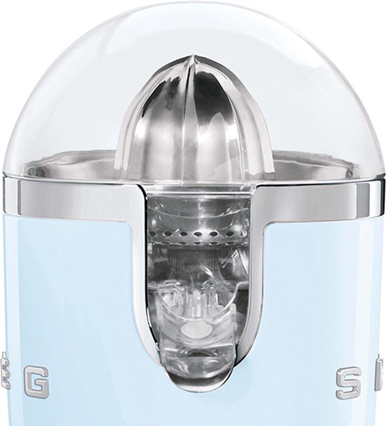 SMEG CJF11PBEU - Citruspers - Pastelblauw - Handmatige druk - 70W van SMEG — afbeelding 5