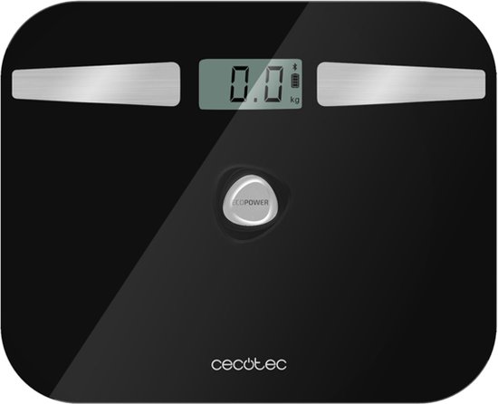 Digital Bathroom Scales Cecotec EcoPower 10200 Smart Healthy LCD Bluetooth 180 kg Black van Cecotec — afbeelding 5