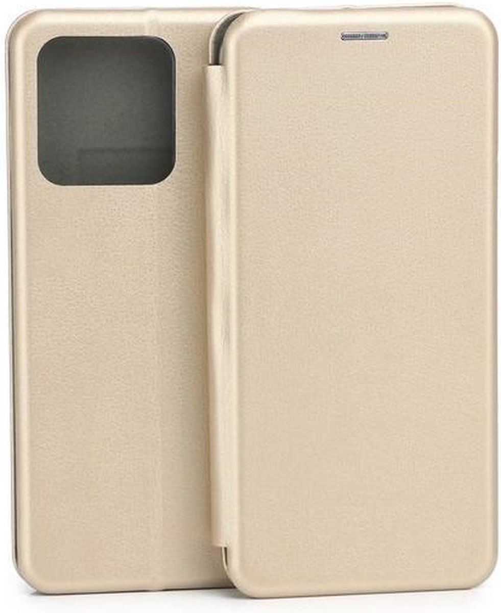 Beline Case Book Magnetisch Realme C51 goud/goud