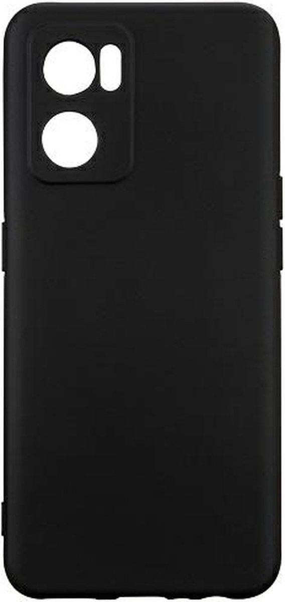 Beline Siliconen Hoesje Oppo Reno 7 5G zwart/zwart