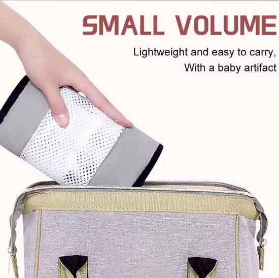 Babydrager-babydraagzak-peuterdraaghulp-0 tot 3 jaar-compact-grijs-ademend-ergonomische verstelbare schouderband van Merkloos — afbeelding 3