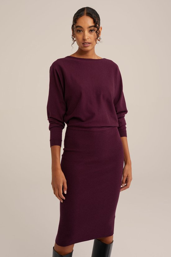 WE Fashion Dames fijngebreide jurk bol