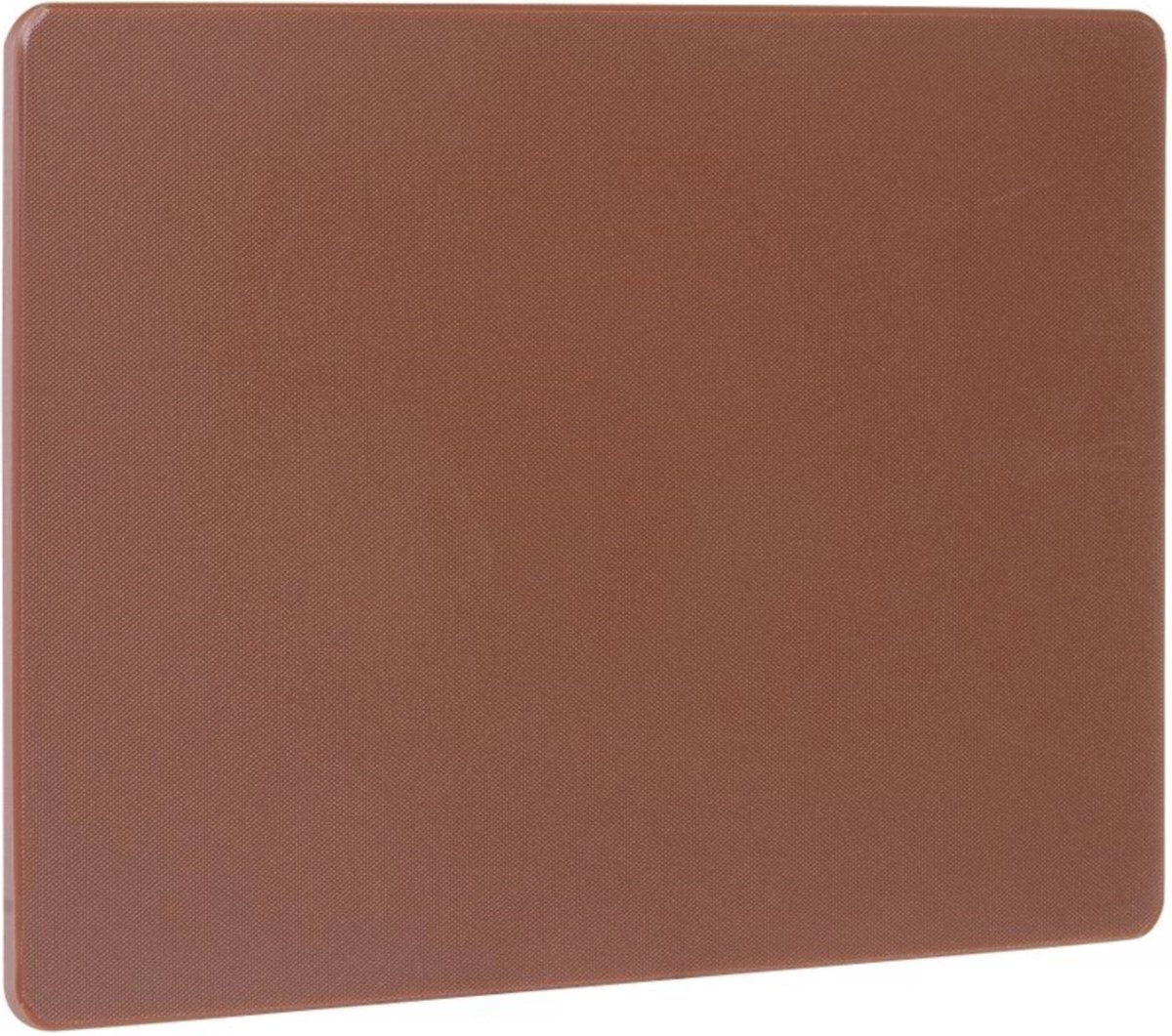 HENDI Duurzame snijplank – HACCP-gecertificeerd – Bruin – 530x325x10 mm – Dubbelzijdig gebruik