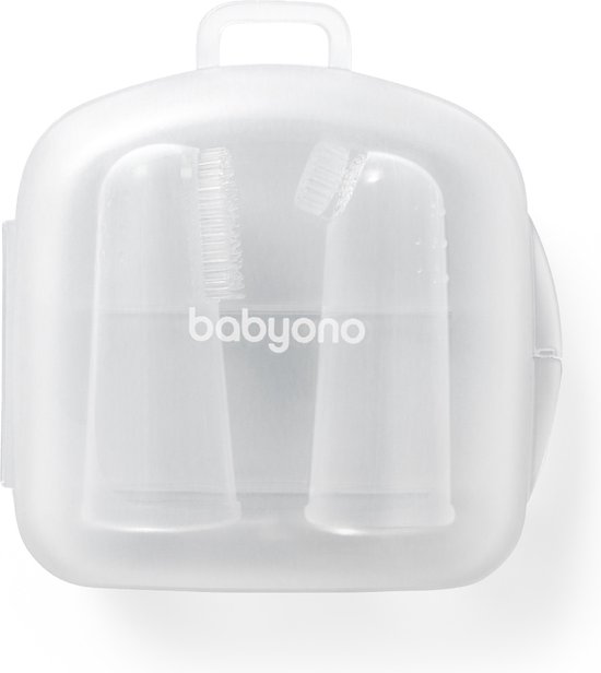 Baby Ono Transparant 2 Stuks Vingertop Tandenborstel 1545 van Merkloos — afbeelding 4