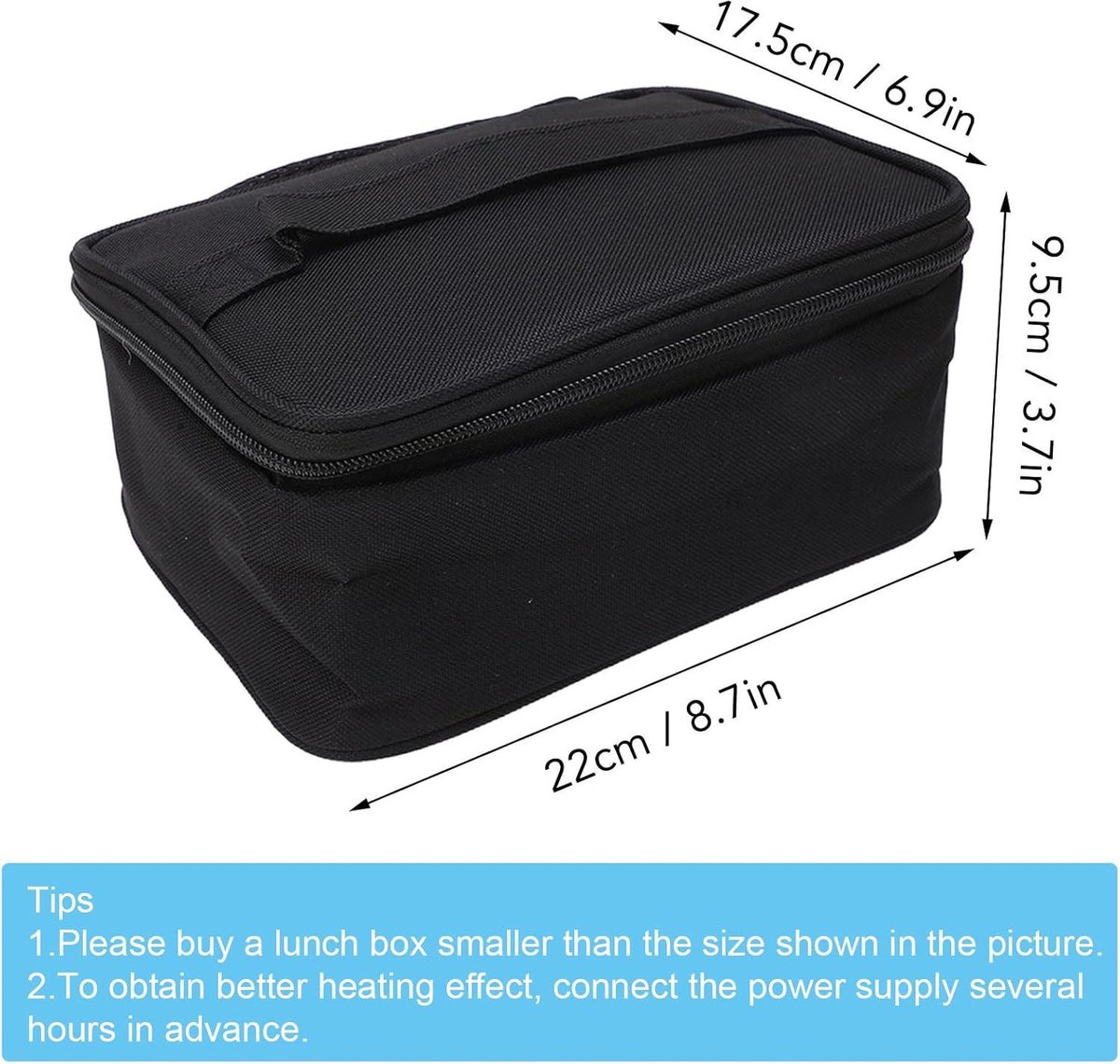 HOTLOGIC Mini draagbare elektrische lunchbox Nederlands