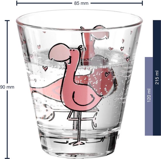 Leonardo Drinkbekerset Bambini Meisje 3 Stuks 215 ml van LEO — afbeelding 3