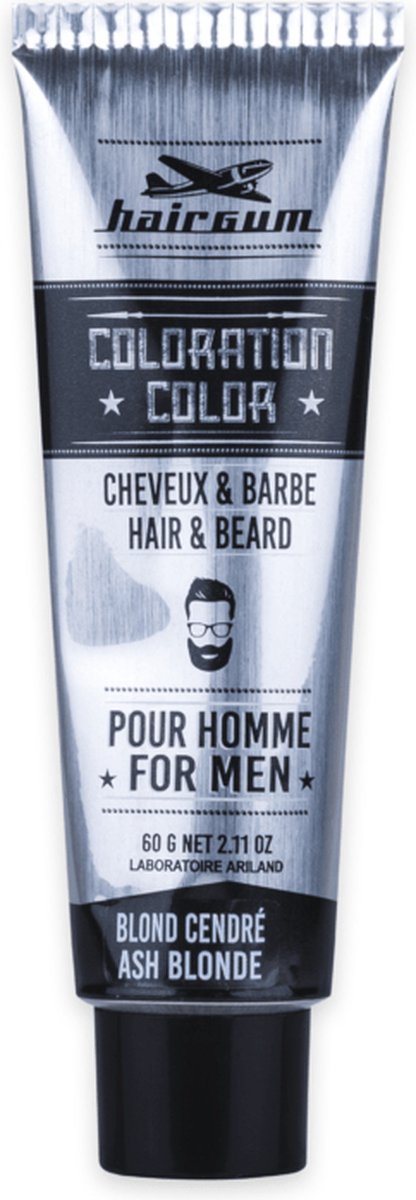 Hairgum Hair&Beard Colour Ash Blonde 6.1 60gr